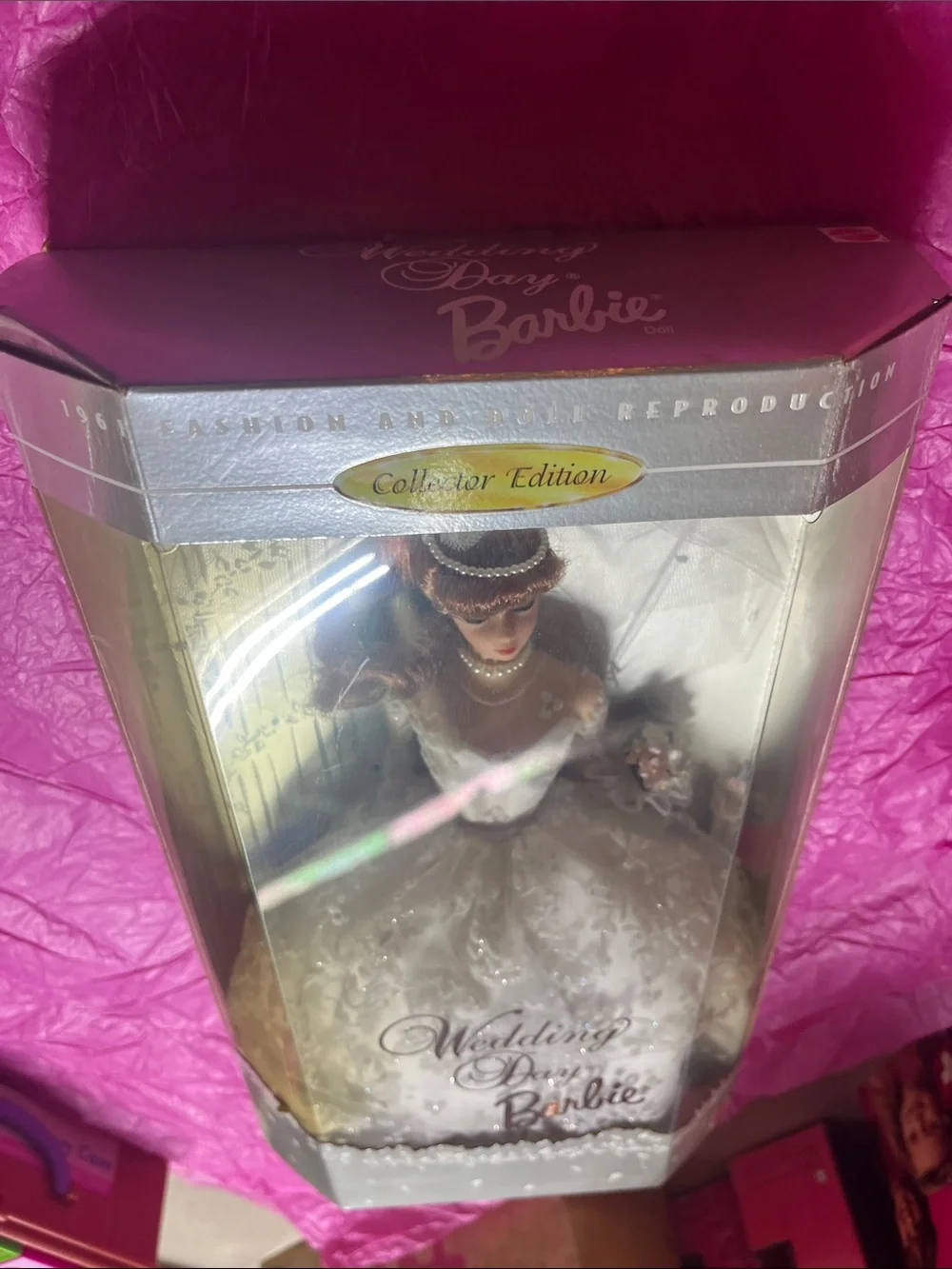 1996 Wedding Day Titian/Redhead Barbie Collector Edition (No. 17120) NRFB